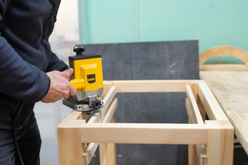 Le local ponçage et électroportatif